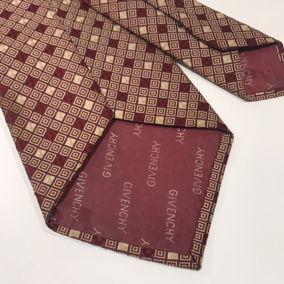 Designer Vintage GIVENCHY Men’s Tie - Picture 3 of 3